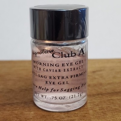 Signature Club A Morning Anti-Sag Extra Firming Eye Gel Caviar Extract .75oz NEW