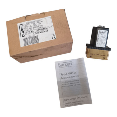 BURKERT 6013 A 6,0 NBR MS Magnetventil 00150469
