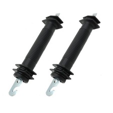 2 Pcs Electric Fence Plastic Gate Handle Insulators