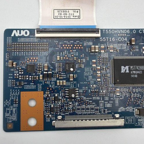 AUO T550HVN06.0 CTRL BD 55T16-C04 LCD TV Control Board with Cables - Picture 2 of 11