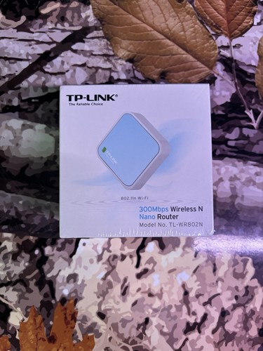Link N300 Wireless Portable Nano Travel Router(TL-WR802N) - WiFi Bridge/Range - Picture 1 of 2
