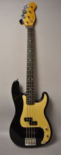 Warmoth PJ-Style Partscaster Electric Bass Black Schecter Body Black