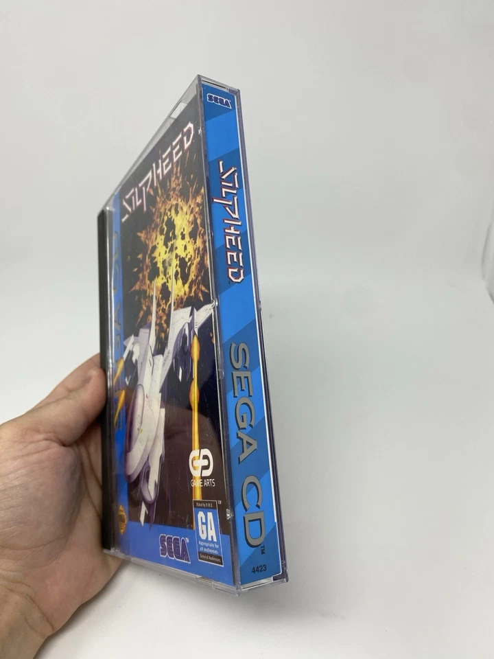 SILPHEED - CD Sega Genesis, completo en caja, probado/funcionando Foto 3 de 4