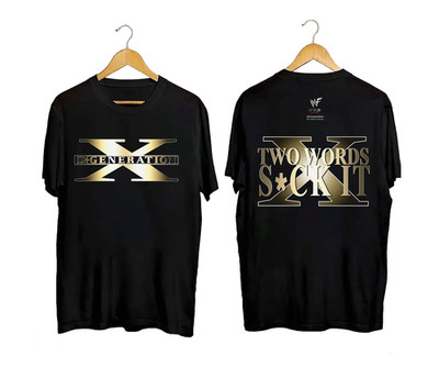 DX D-Generation X Two Words Suck It T-shirt
