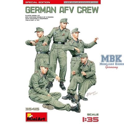 MINIART MA35415 German AFV Crew. Special Edition