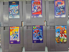 Mega Man 1-6 NES Complete Collection Authentic - ALL TESTED AND WORKING