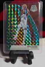 2023-24 Panini Mosaic - Elevate Kevin Durant #16 Green Mosaic Prizm