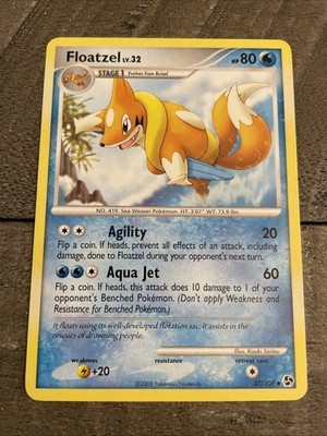 Floatzel 37/106 Great Encounters Regular