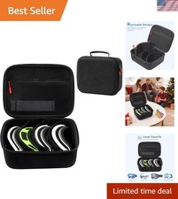 Versatile Hard Case for Ski Goggles - Travel-Friendly, Movable Dividers Included