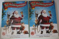 Advent Calendar 2-PACK Santa  Rudolph 24 Chocolate Days til Christmas BB 07/26