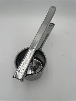 SCHIACCIAPATATE PER PASSATELLA ACCIAIO INOX PROFESSIONALE OMAC ART 330