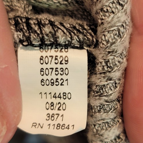 Livi Active 26/28 Heathered Gray Pullover Hoodie - Picture 10 of 11