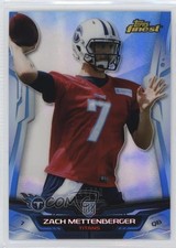 2014 Topps Finest Blue Refractor 44/99 Zach Mettenberger #111 0wg1