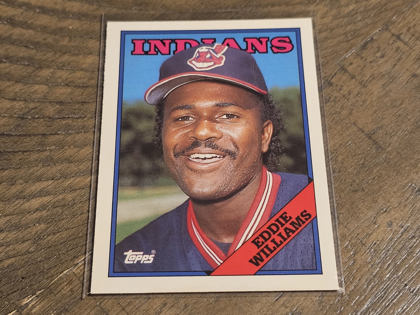 1988 Topps Tiffany #758 Eddie Williams RC Nmmt
