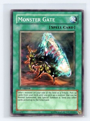 Monster Gate AST-039 Ancient Sanctuary Yu-Gi-Oh 1st Edition NM