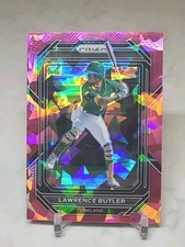 2023 Panini Prizm- Lawrence Butler (RC) PINK ICE PRIZM #38 ATHLETICS 
