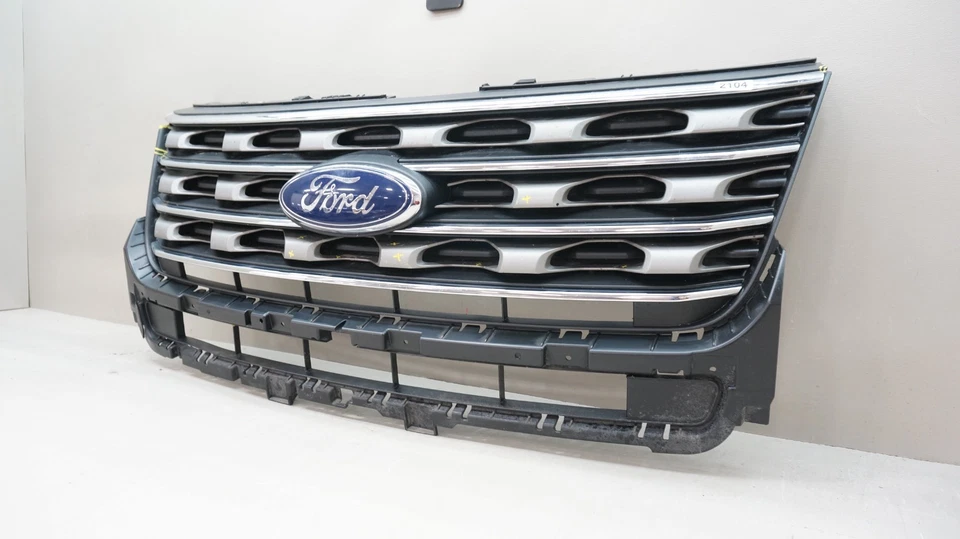 Ford Explorer 2016-2017 parachoques delantero rejilla radiador fabricante de equipos originales FB5Z8200AB Foto 3 de 4