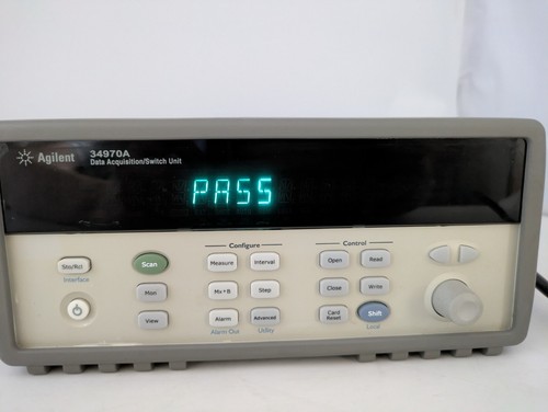 Agilent HP 34970A Data Acquisition Switch Unit Passes Self Test R2993 - Picture 16 of 16