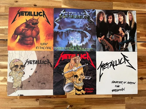 METALLICA The Good, The Bad & The Live 12" 6 ½ Year Anniversary BOX 1990 RARE