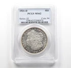 1921-D Morgan Silver Dollar MS62 PCGS *6274