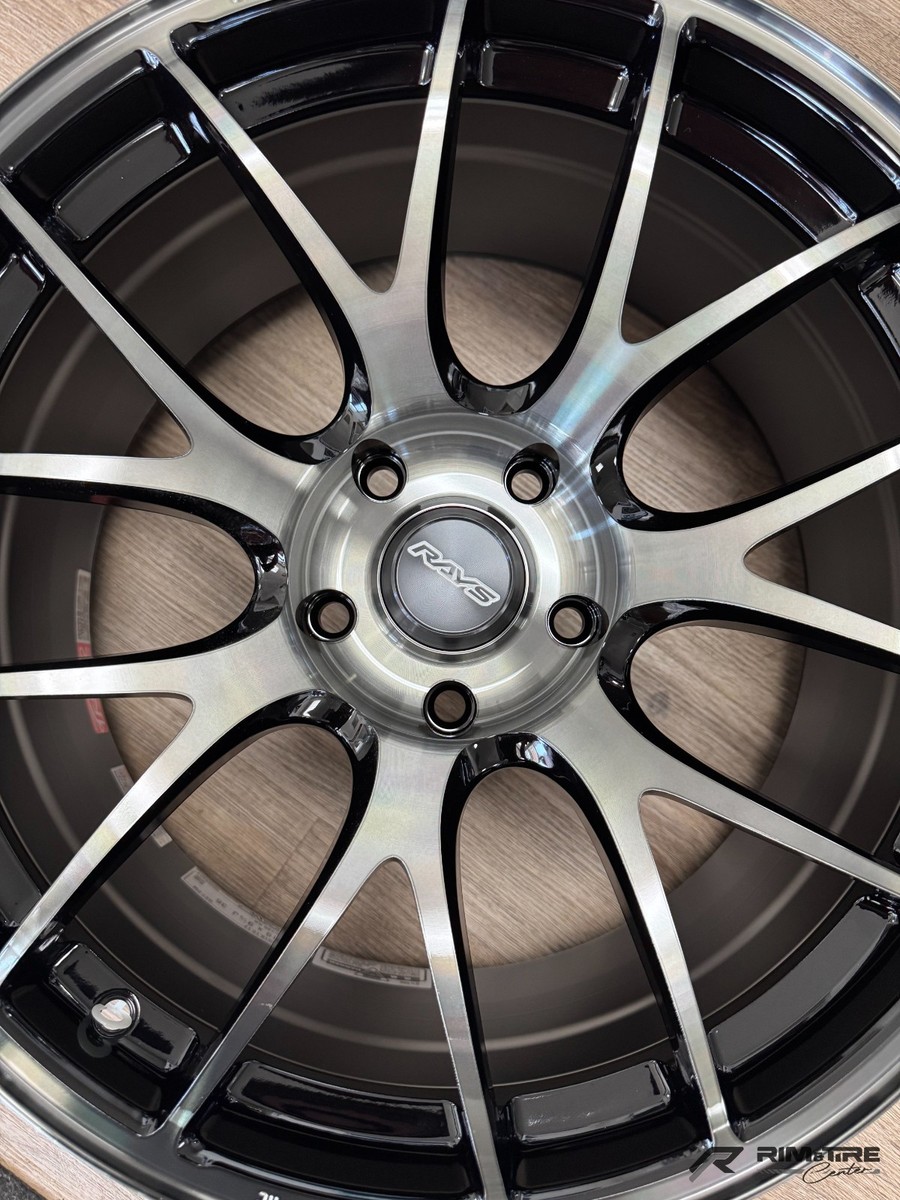 Volk Racing G27 19x9.5 +36 5x120 Pressed Black (Set of 4) DE5 FK8