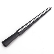  Plastic Ring Sizer Mandrel Stick Finger Gauge Ring Jewelry Measuring Tool