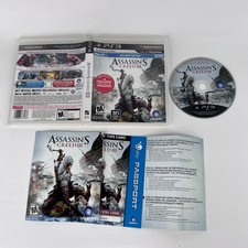 Assassin's Creed III Walmart Edition PS3 PlayStation 3 AD Complete CIB
