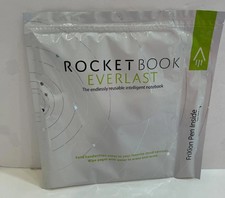 Rocketbook Everlast Executive Smartt Notebook w Fixion Pen, Unopened BLUE