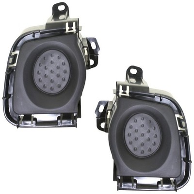 Driver & Passenger Side LH RH for Prius 10-11 Pair  New Set of 2 Fog Light Cover