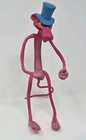 Vintage Rare Pink Panther Top Hat 1970 - 12" Bendable Bendy Wired Figure Amscan