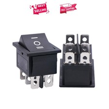 Professional Grade 3-Way Rocker Switch Set for Automotive  Marine Applications