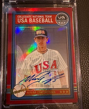 2025 Panini Stars and Stripes - USA Baseball Throwback Signatures Nomar...