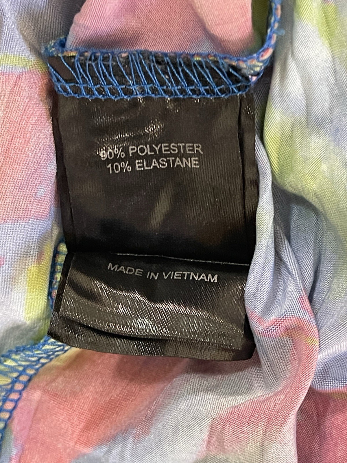 TS Taking Shape Bright Abstract Multi Coloured tu… - image 5