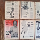 Lot of 12 Magazine Ads Mickey Mantle, Maris, Whitey Ford Nokona, Wilson, Adirond — photo 5