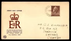 Mayfairstamps Australia FDC 1937 Queen One and Seven Penny First Day Cover aaz_1