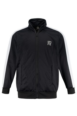 JAY PI große Größen Sweatjacke L schwarz Trainings Jacke Sweat Stehkragen
