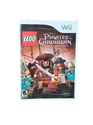 LEGO Pirates of the Caribbean Wii Game Sealed Nintendo Disney Jack Sparrow New