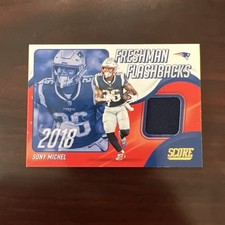 2021 Score Freshman Flashback Jerseys #14 Sony Michel Jersey - FB