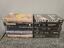 Lot Of 10 Rock N Roll Cassette Tapes