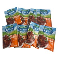 Hidden Valley Ranch BUFFALO RANCH Seasoning Mix, 1oz, BB 11/26, Lot of 8 FREE SH