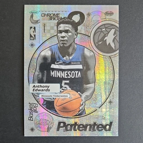 2025 Topps Chrome Anthony Edwards Base (RAW)