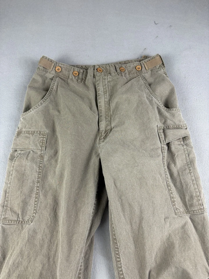 Vintage EMS Eastern Mountain Sports Pants Men’s Size 32x30 Green Cotton Hiking - Image 2 of 4