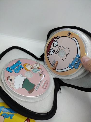 Family Guy DVD Set Freakin Sweet Party Pack w/ Stewie Zip Case READ - Picture 24 of 24