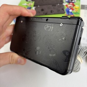 New Nintendo 3DS: Black Mario Friday Edition Console In Box US Model Charger