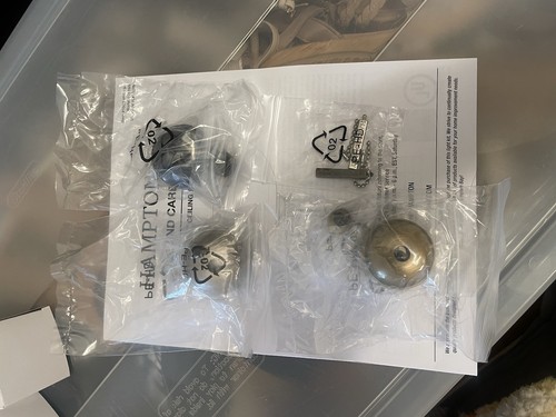 HAMPTON BAY Universal LIGHT KIT For Ceiling Fan NO GLOBE GLASS Read Description - Picture 4 of 7