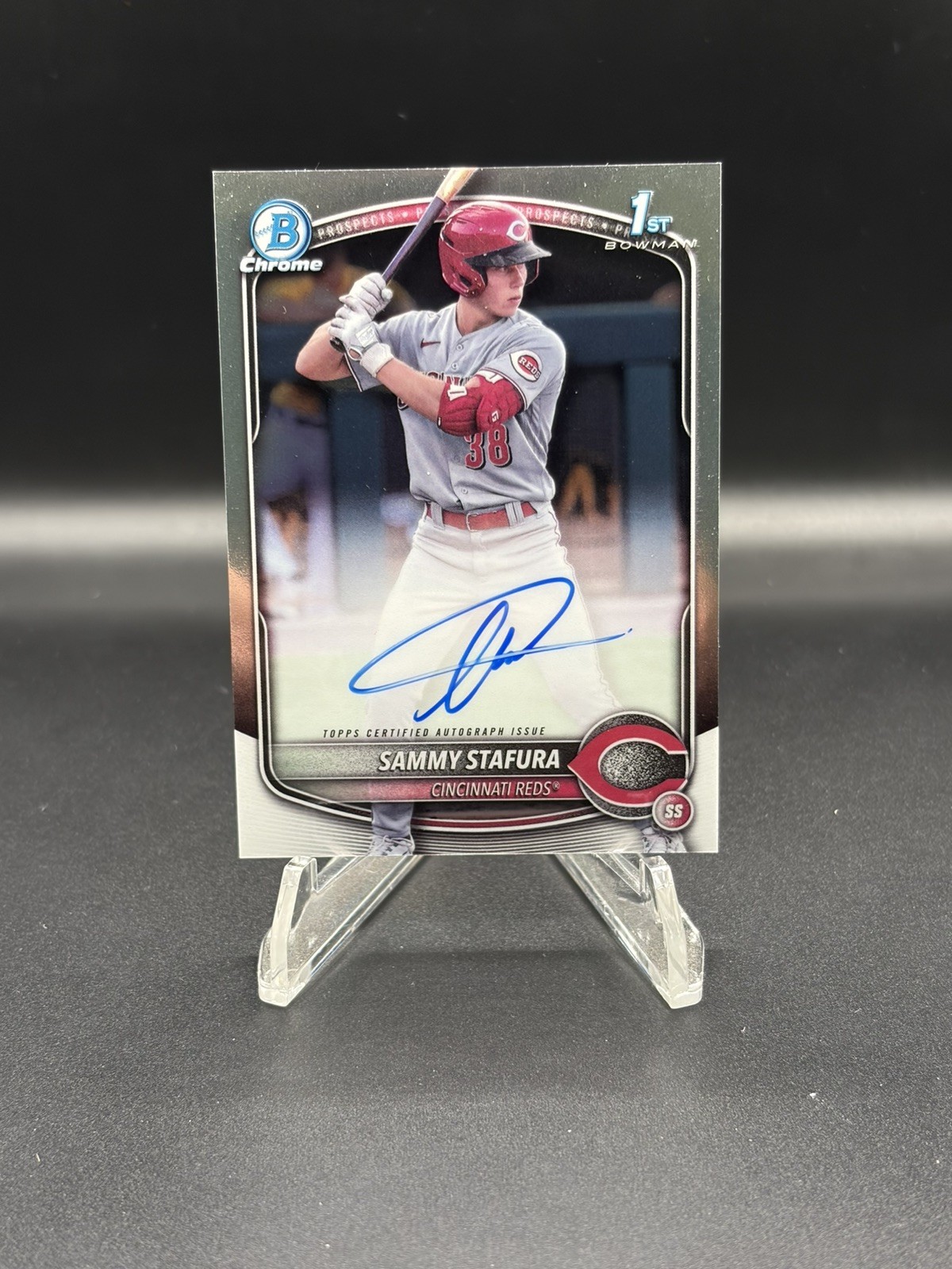 Sammy Stafura 2025 Bowman Chrome 1st Auto #CPA-SS