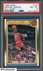 1988-89 Fleer All-Star Basketball #120 Michael Jordan Chicago Bulls HOF PSA 8