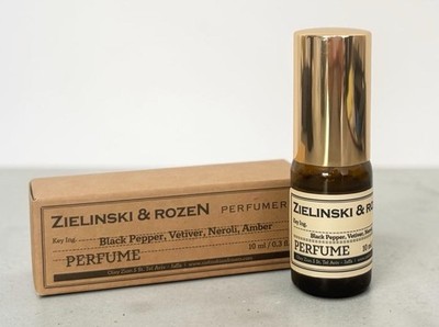 Zielinski & Rozen Parfum Black Pepper Vetiver Neroli Amber - 10 ml Spray