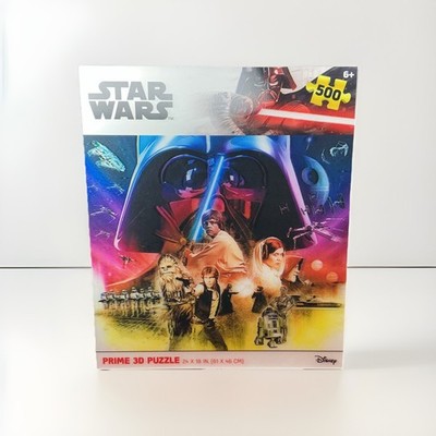 Disney Star Wars Holographic 500 Piece Jigsaw Puzzle 24x18 Inch Ages 6+ NEW