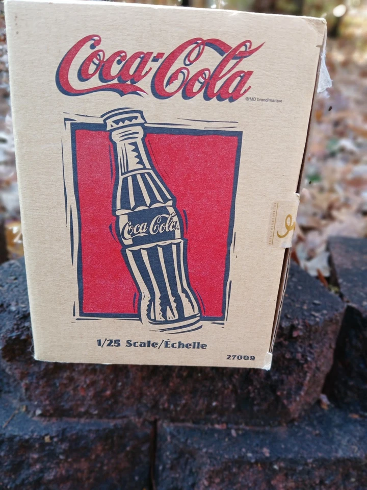 Banco de furgoneta de reparto Cocl-Cola 1947 con dosel Foto 2 de 4